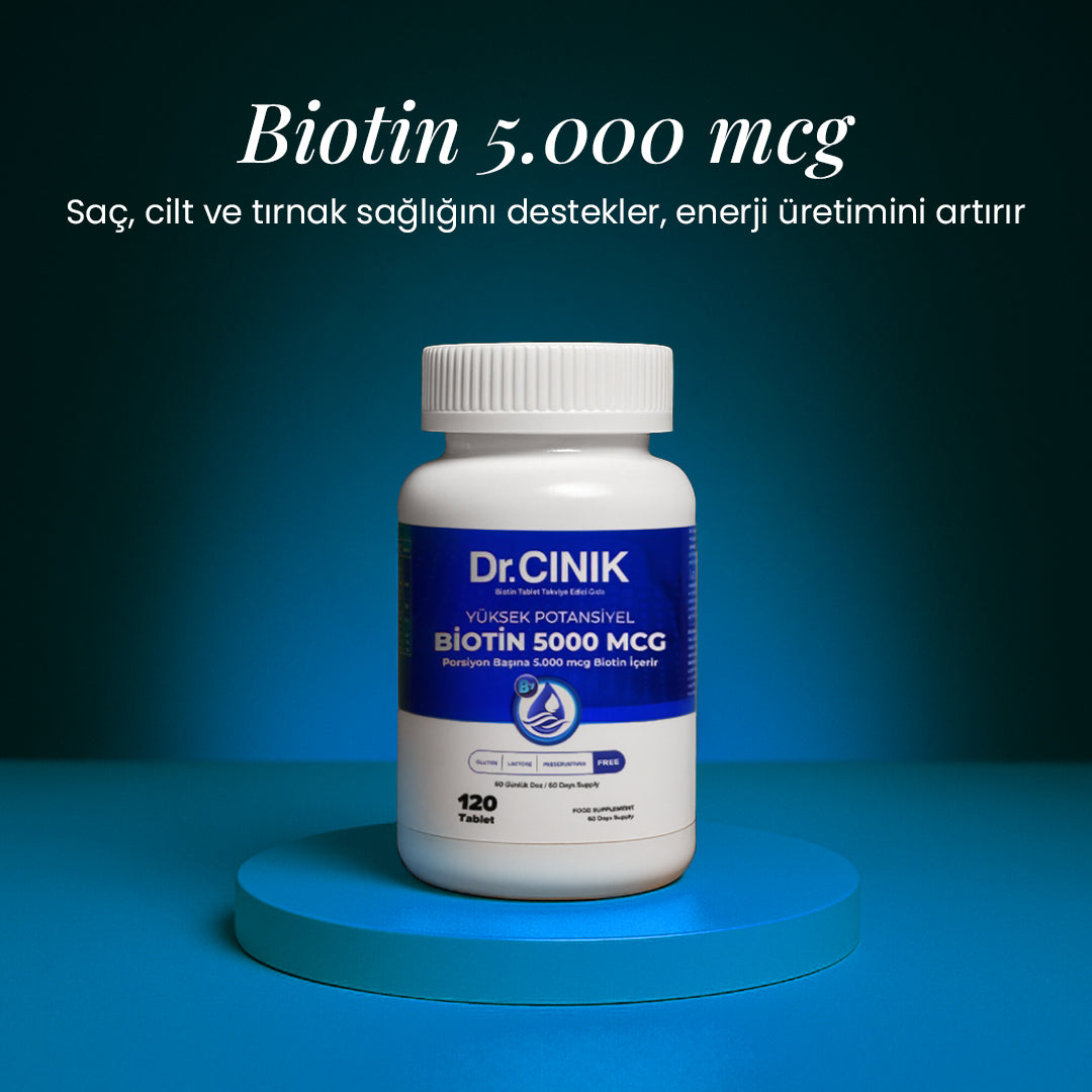 Biotin - 120 Tablet