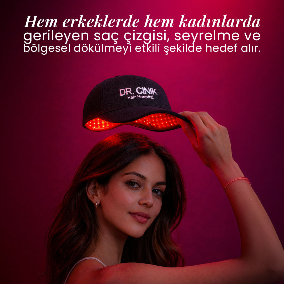 Lazer Şapka (LLLT - Kırmızı Işık Terapisi)