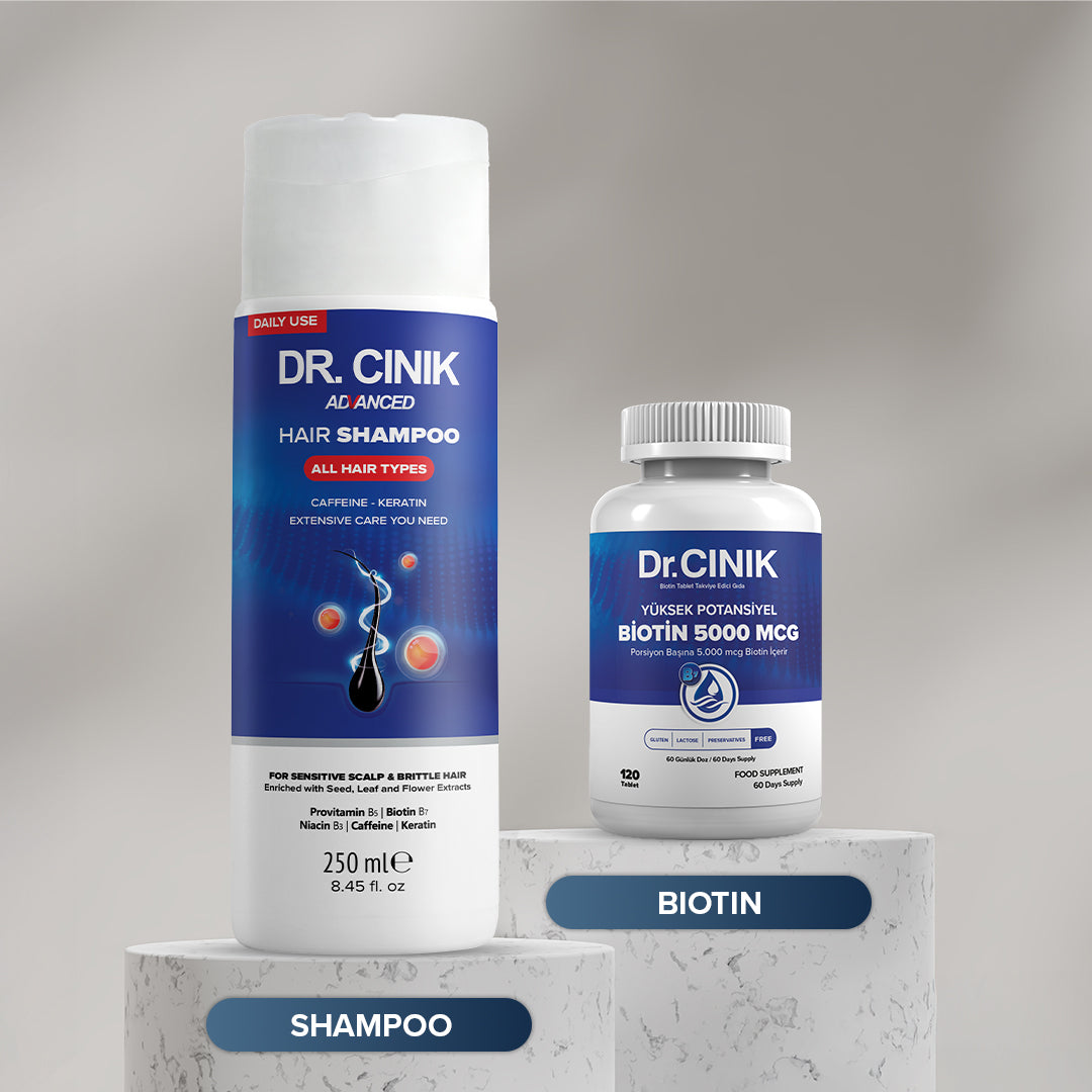 Shampoo + Biotin 120 Tablets