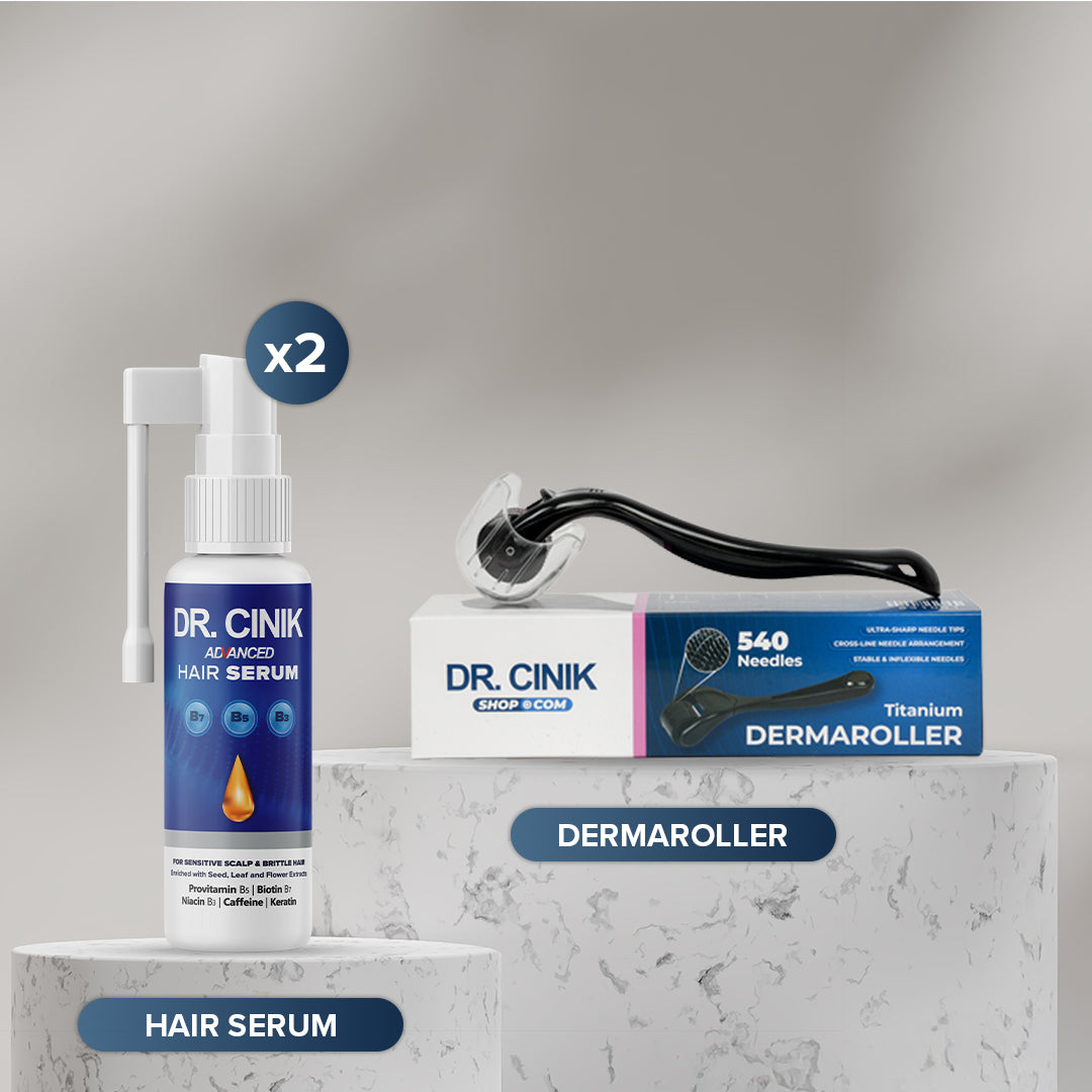 Hair Serum + Dermaroller